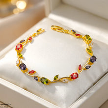 TBCH00577 QSJ Tulip Leaf Round Bracelet - TBCH