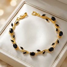 TBCH00577 QSJ Tulip Leaf Round Bracelet - TBCH