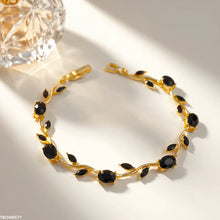 TBCH00577 QSJ Tulip Leaf Round Bracelet - TBCH