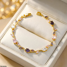 TBCH00581 MSJ Tulip Leaf Multi Bracelet - TBCH