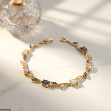 TBCH00581 MSJ Tulip Leaf Multi Bracelet - TBCH