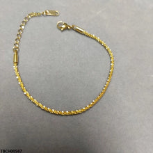 TBCH00587 DGF Stainless Steel Sparkle Chain Bracelet - TBCH