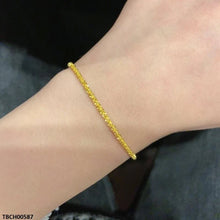 TBCH00587 DGF Stainless Steel Sparkle Chain Bracelet - TBCH