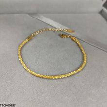 TBCH00587 DGF Stainless Steel Sparkle Chain Bracelet - TBCH