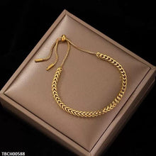 TBCH00588  DGF Stainless Stee Cuban Link Bracelet - TBCH