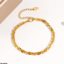 TBCH00589 DGF Stainless Steel Cuban Link Bracelet - TBCH