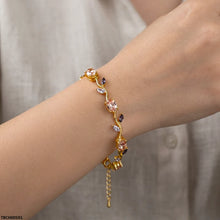 TBCH00591 MSJ Tulip Leaf Stone Bracelet - TBCH