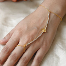 TBCH00599 QSJ Stainless Steel Flower Stone Bracelet - TBCH