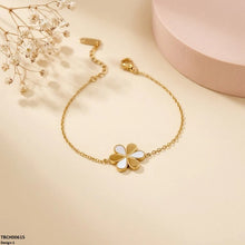 TBCH00615 MSJ Stainless Steel Heart/Flower  Bracelet - TBCH