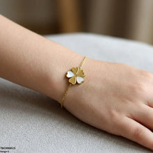 TBCH00615 MSJ Stainless Steel Heart/Flower  Bracelet - TBCH