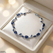 TBCH00633 DNG High ZIRCON Tulip Leaf Bracelet - TBCH