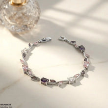 TBCH00633 DNG High ZIRCON Tulip Leaf Bracelet - TBCH