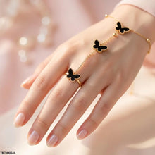TBCH00648 BHS Stainless Steel Butterfly Angla Bracelet Adjustable - TBCH