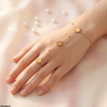 TBCH00657 BHS Stainless Steel Sun Angla Bracelet Adjustable - TBCH