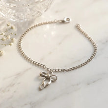 TBCH00673  MZM Bow Stainless Steel Adjustable Bracelet - TBCH