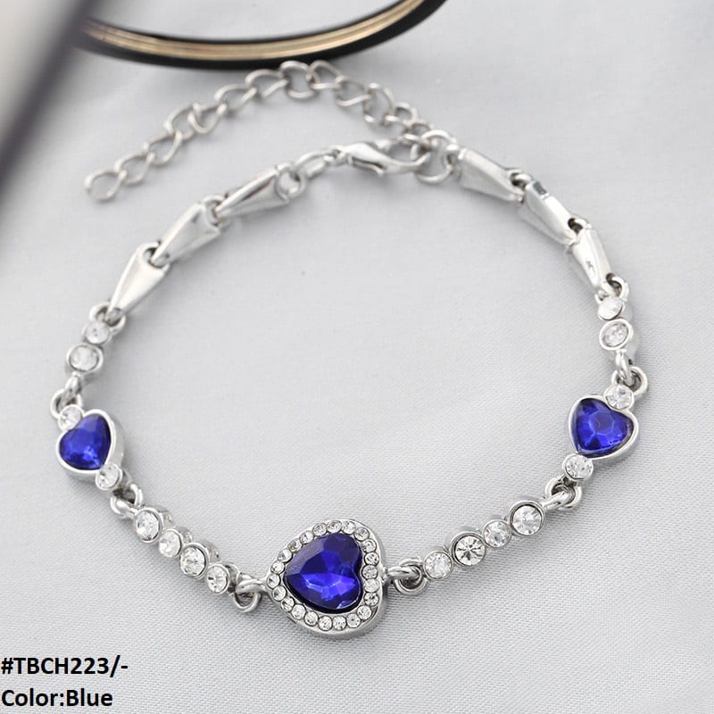 TBCH223 ZXS Heart Hand Bracelet Openable - CBCH