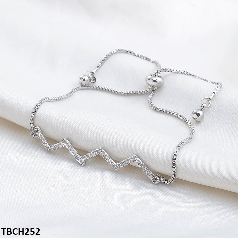 TBCH252 XST Zigzag Layered Bracelet Adjustable - TBCH