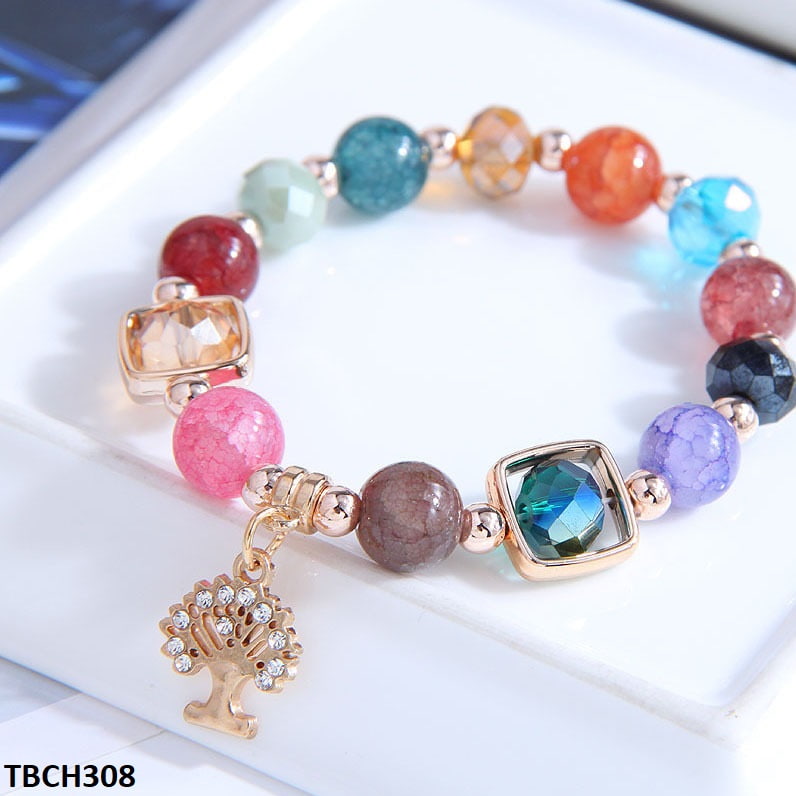 TBCH308 YJE Multi Beads Hand Bracelet - CBCH