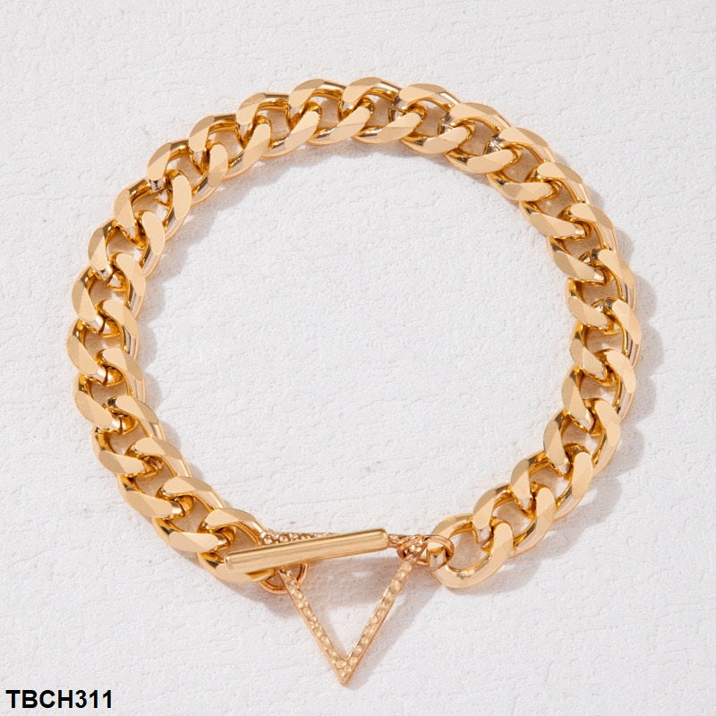 TBCH311 YYE Triangle Link Bracelet - CBCH