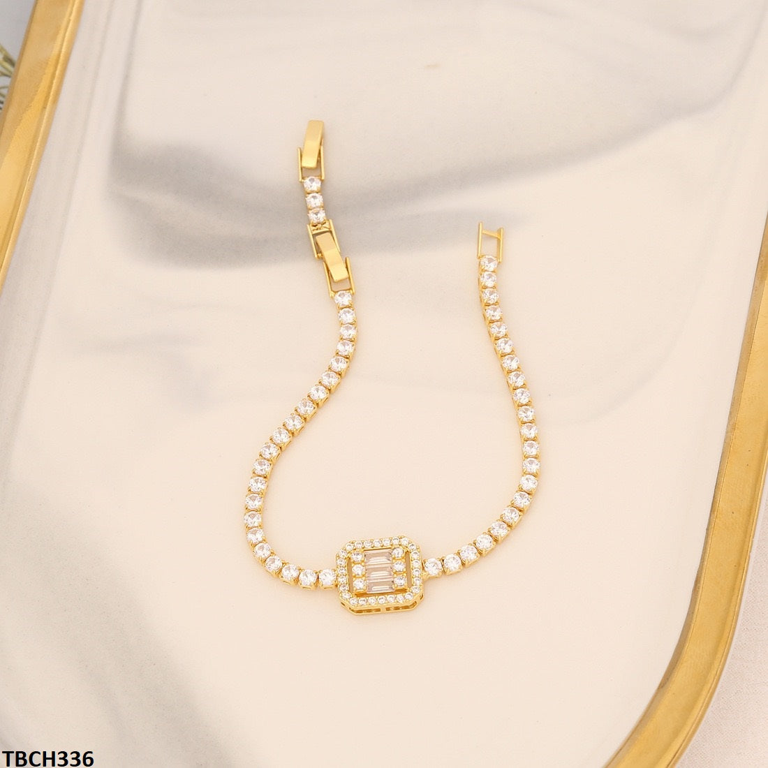 TBCH336 WKO Imp Square Bracelet - TBCH