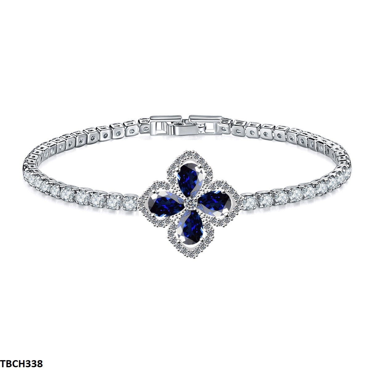 TBCH338 WKO Imp Flower Tear Bracelet - TBCH
