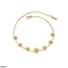 TBCH372 DGF Flower Stainless Steel Bracelet - CBCH