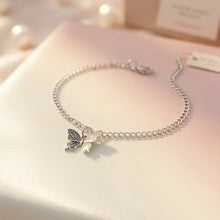 TBCH00676 MZM Butterfly Stainless Steel Adjustable Bracelet - TBCH