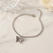 TBCH00676 MZM Butterfly Stainless Steel Adjustable Bracelet - TBCH