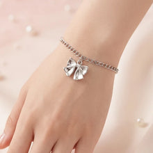 TBCH00675 MZM Tie Bow Stainless Steel Adjustable Bracelet - TBCH