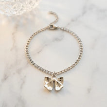 TBCH00675 MZM Tie Bow Stainless Steel Adjustable Bracelet - TBCH