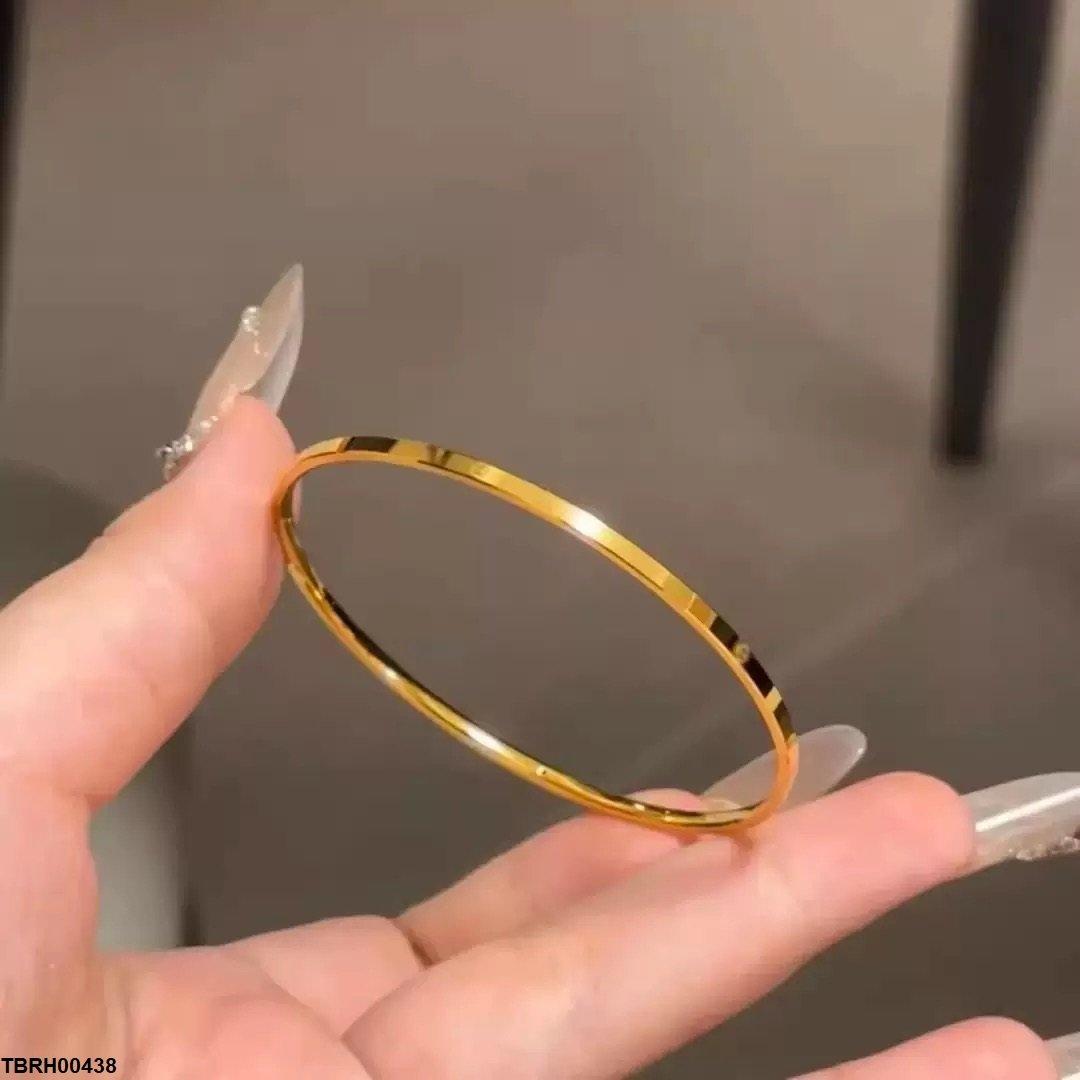 TBRH00438 DGF Round Plain Bracelet - TBRH