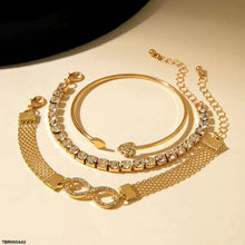 TBRH00442 YYE  Infinite Stone Bracelet Set  - TBRH