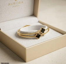 TBRH00462  MMJ Stainless Steel Double Star Wrist Bracelet -TBRH