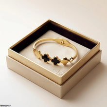 TBRH00487 MSJ Stainless Steel Double Clover Braclet - TBRH