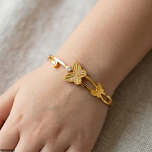 TBRH00521  MSS Round Butterfly Stone Bracelet Adjustable - TBRH