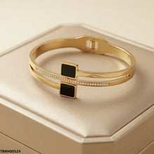 TBRH00524 MSS Round Rectangle Stone Bracelet Adjustable - TBRH