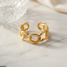 TBRH00531 HLN Chain Link Cuff Stainless Steel Bracelet Adjustable - TBRH