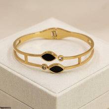 TBRH00551 BHS Round Marquise Stainless Steel Bracelet Adjustable - TBRH