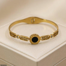TBRH00561  BHS Round Stone Stainless Steel Bracelet Adjustable - TBRH