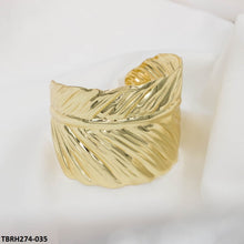 TBRH274 CHN Leaf Arm Cuff Bracelet - TBRH