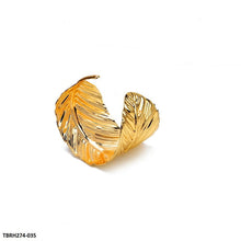 TBRH274 CHN Leaf Arm Cuff Bracelet - TBRH