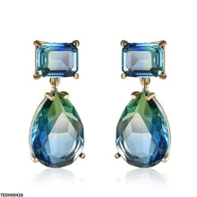 TEDH00426 YLE Square/Tear Drop Earrings - TEDH