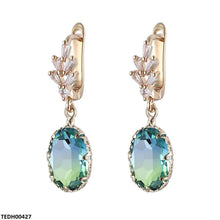 TEDH00427 YLE Oval Drop Earrings - TEDH