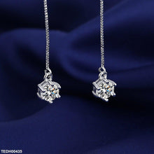 TEDH00435 BLX Round Stone Drop Earrings - TEDH