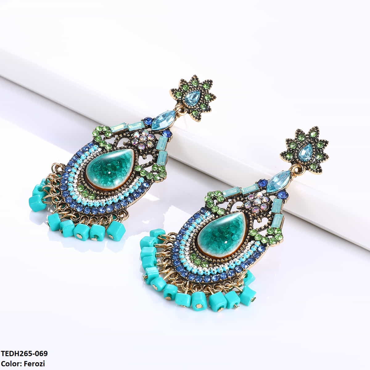 TEDH266 KSU Imp Earrings Pair - TEDH