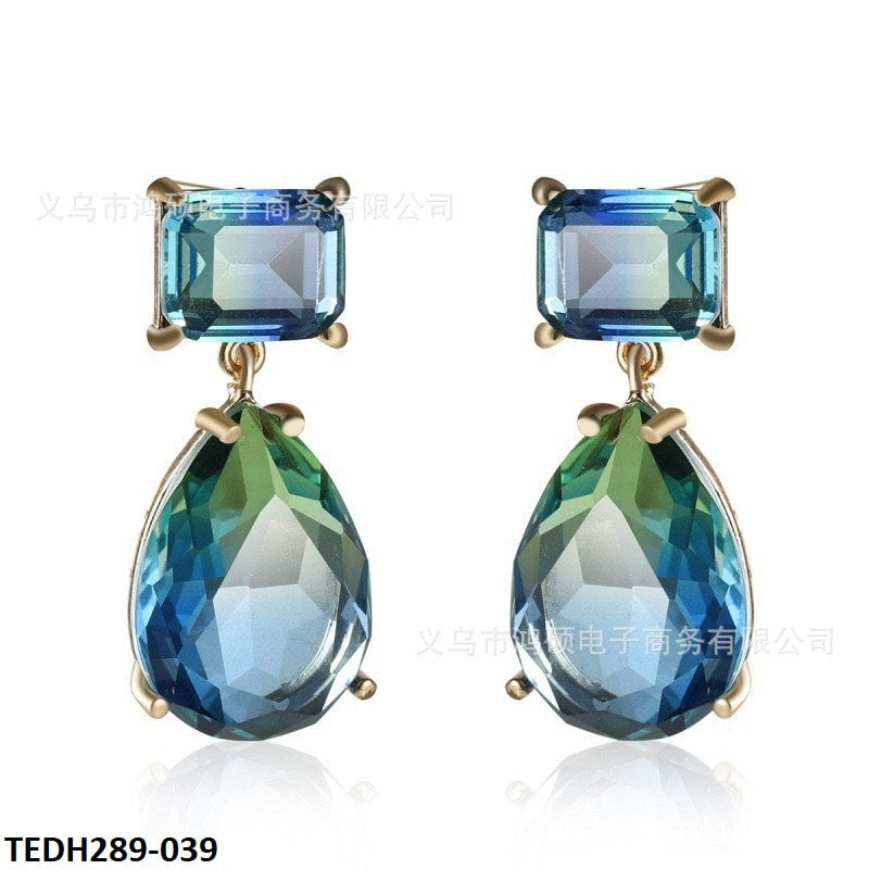 TEDH289 WUH Tear Drop Earrings Pair - TEDH