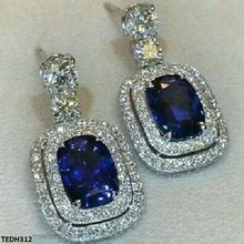 TEDH312 CSH Surrounding Layer Cushion Drop Earrings - TEDH