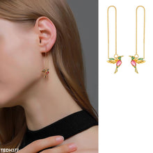 TEDH377 QWN Sparrow Ear Drop Pair - TEDH