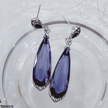 TEDH378 YLE Pear Ear Drop Pair - TEDH