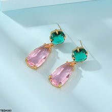 TEDH383 YLE Pear Drop Ear Pair - TEDH